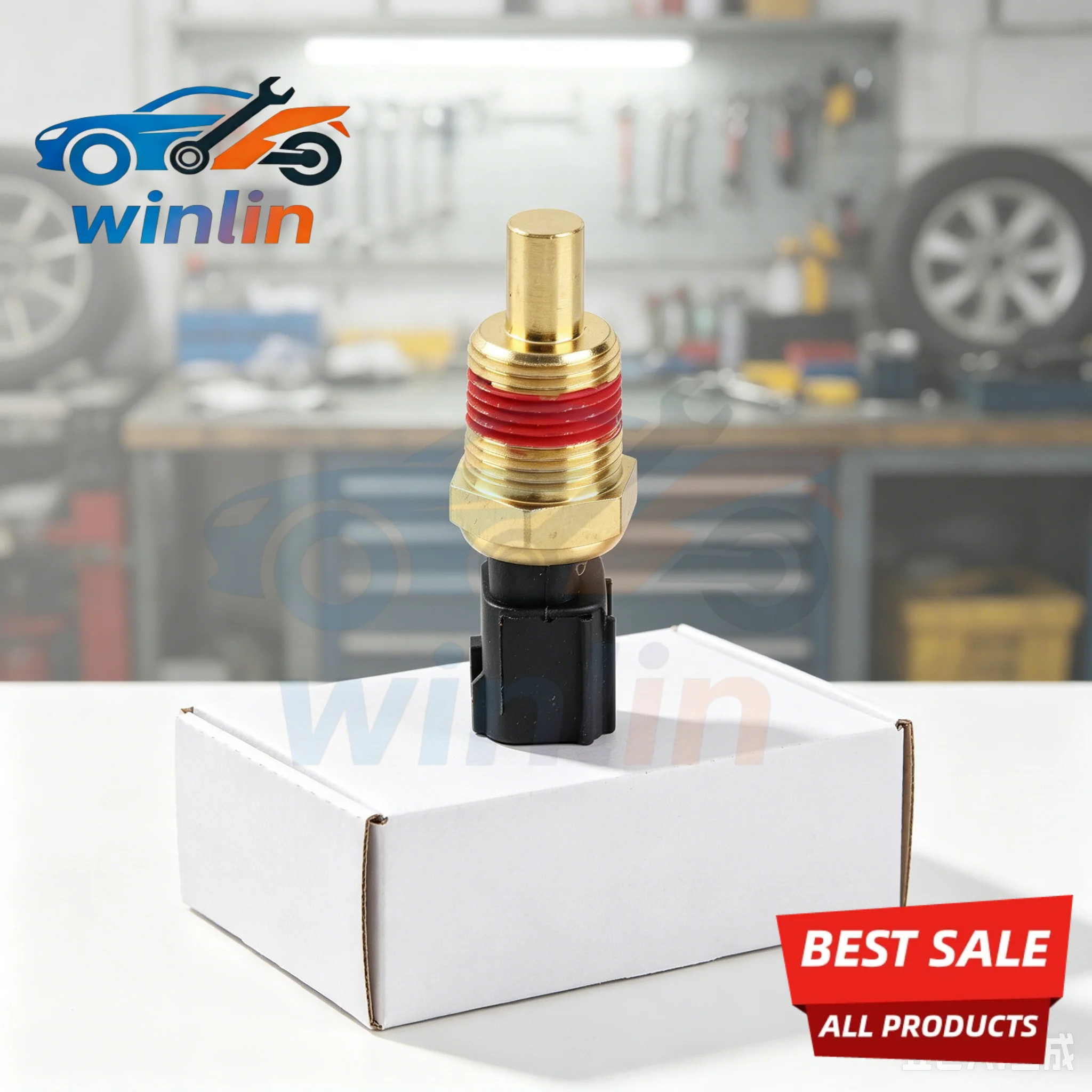 OEM Engine Coolant Temperature Sensor 5269870AB Compatible with Chrysler PT Cruiser Sebring Town Country
