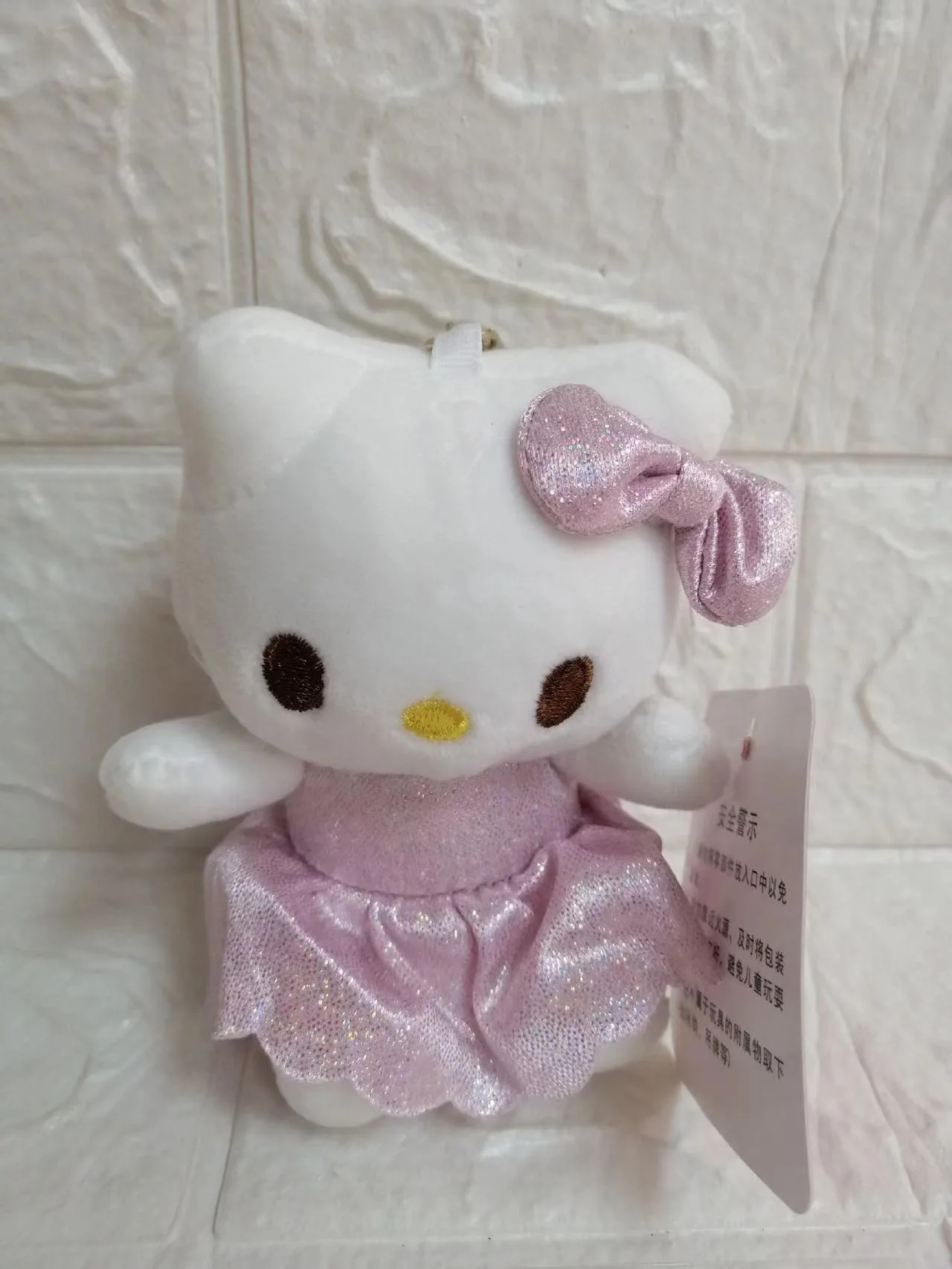 Sanrio Hello Kitty pluszowe nadziewane miękkie lalki brelok Cartoon Hello Kitty pluszowe torby wisiorek akcesoria dziewczyny prezent dla dzieci zabawki