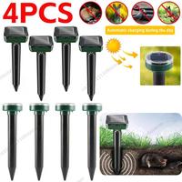Solar Animal Repellant Outdoor Garden Tool Pest Control Mole Repeller Anti Mosquito Incense Electronic Bird Scarer Dog Repellent