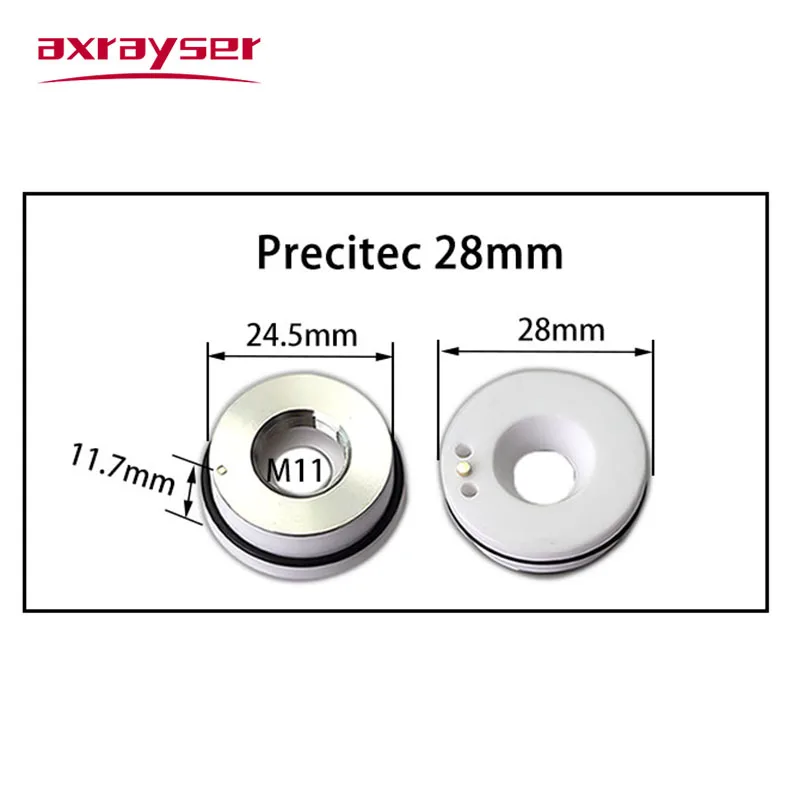 Spezieller Laser-Keramikdüsenhalter D32/28 Precitec-KTXB Raytools-3D WSX-Mini TONY für Faserlaser-Schneid- und Schweißmaschinen – Detail 6
