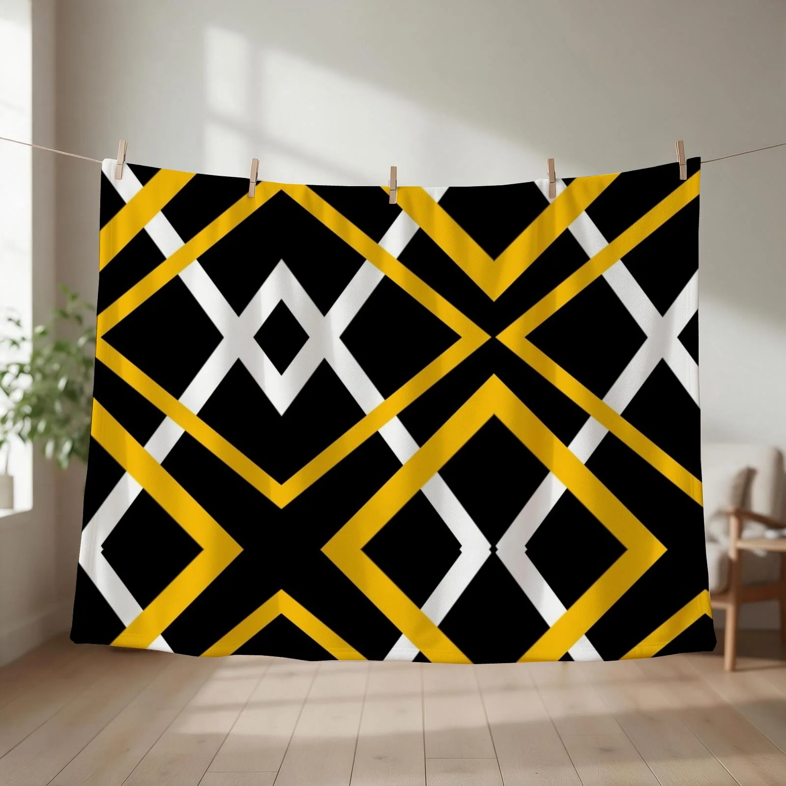 Art Deco Midnight Throw Pillow Throw Blanket Blankets Sofas Of Decoration Thins Luxury Thicken Luxury St Blankets