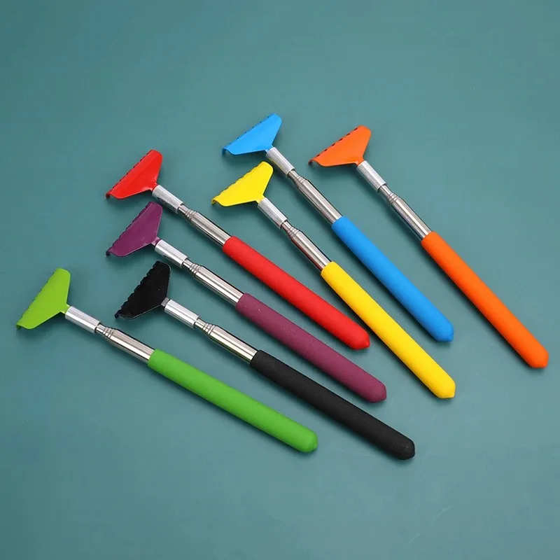 Телескопический скребок для спины, выдвижной массажный коготь для спины, скребок для массажа, расслабляющий скребок для спины, инструмент для снятия стрельбы