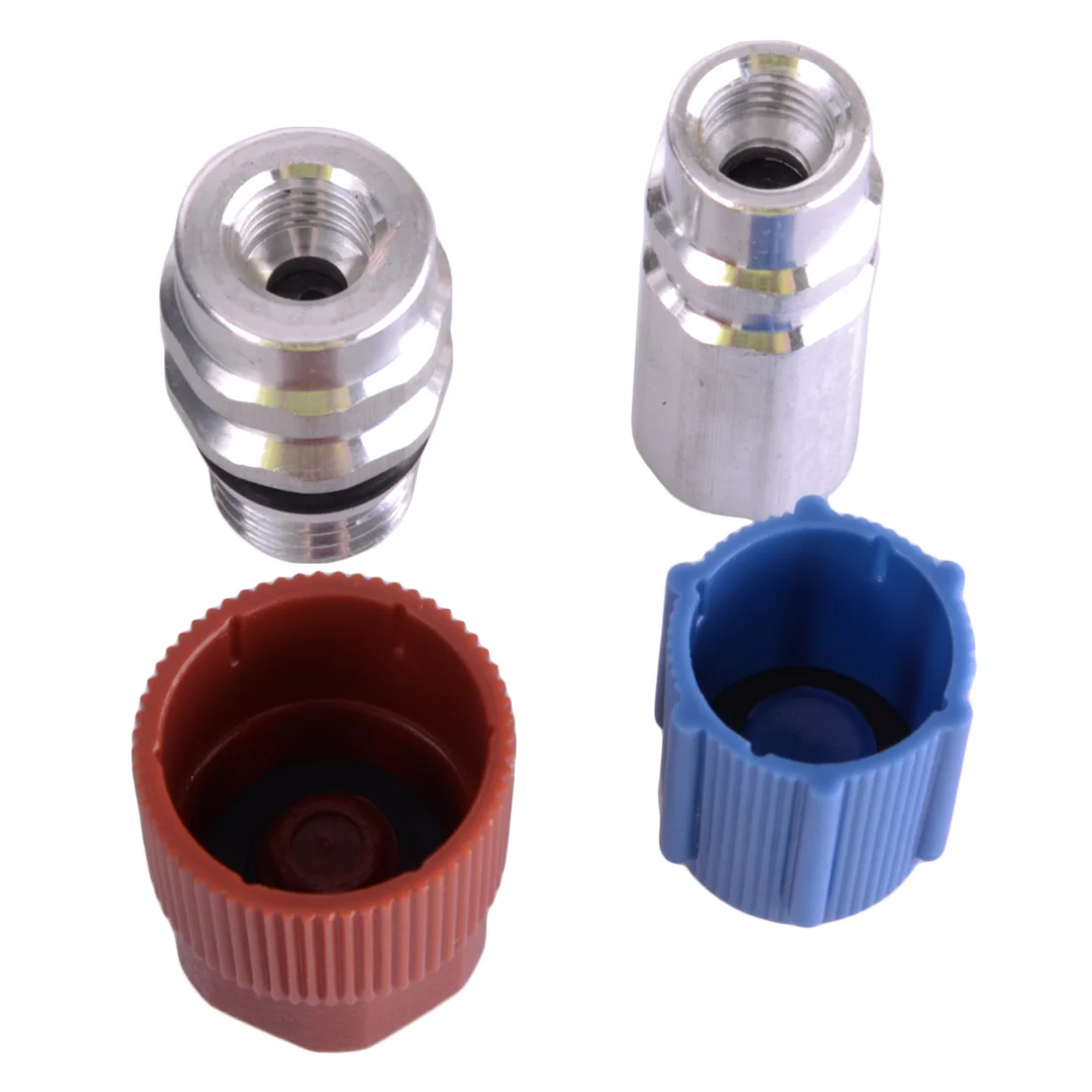 357820795H 4 Uds aire acondicionado HD ND adaptador convertidor de conexión apto para Ford Opel Seat Skoda 357820795J nuevo