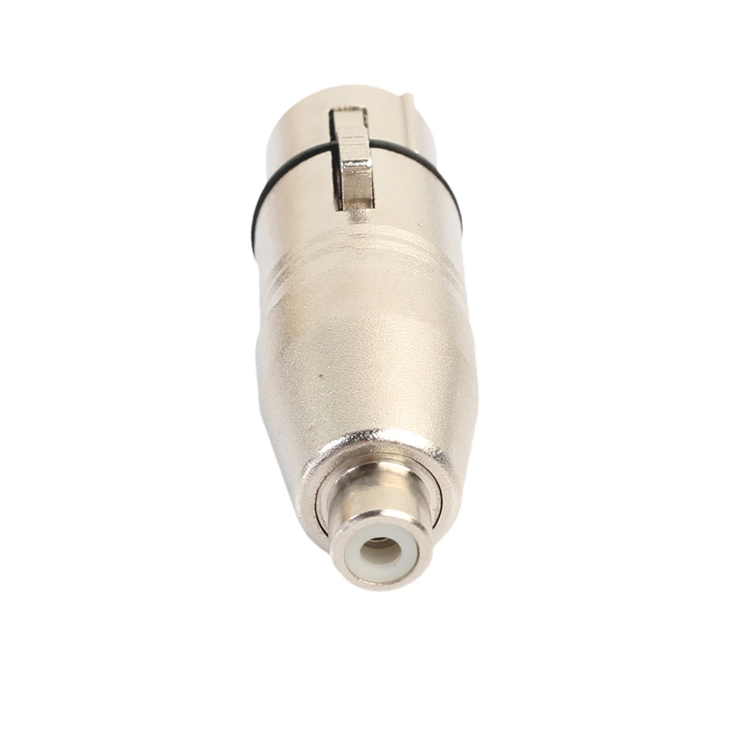 2 pces xlr para adaptador, fêmea para xlr fêmea adaptador jack plug adaptador