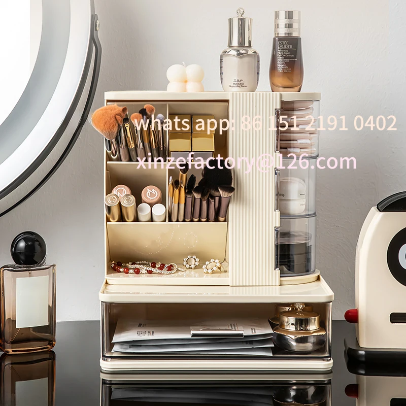 

Customizable Storage Cabinet Bedroom Cosmetic Storage Display Cabinet Living Room Cosmetic Storage Rack Skin Care