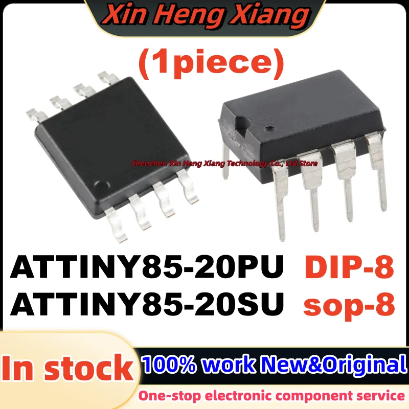 (1Pcs)ATTINY85-20SU ATTINY85 20SU TINY85-20SU TINY85 20SU SOP-8 ATTINY85-20PU ATTINY85 20PU TINY85-20U TINY85 DIP-8