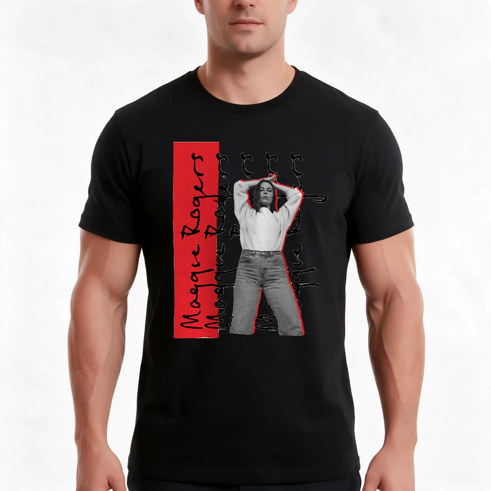 Day Gifts for Beautiful Maggie Female Rogers Singer Funny Graphic Gift T-Shirt, Summer Casual Cotton Tee, Vintage Graphic Print