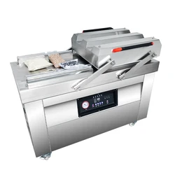 DZB-600-2S Automatic Industrial Double Chamber Vacuum Sealer Vacuum Sealing Machine For Retort Pouch