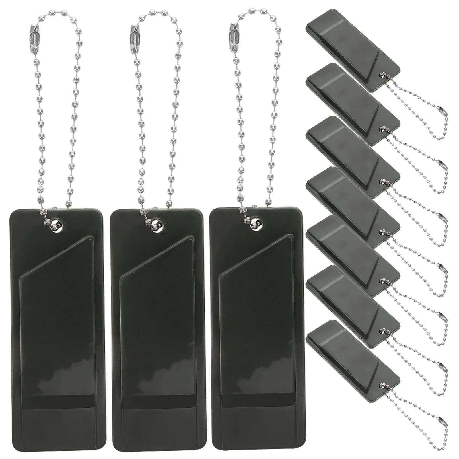 10 قطعة ثلاثي التردد في الهواء الطلق صفارات إنقاذ الطوارئ بصوت عال صافرة السلامة التخييم التنزه القوارب الإنقاذ إشارة أداة #2