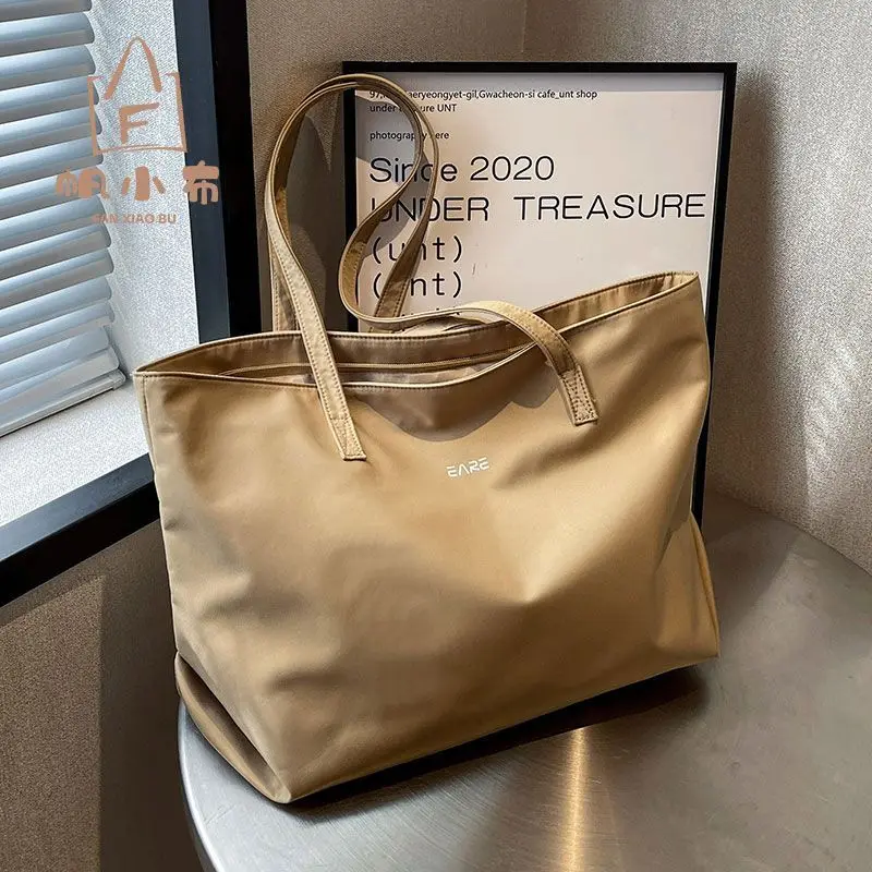 

Sail Small Cloth Large Capacity Tote Women Spring Summer New Fashion Commuter Simple Leisure Shoulder Bag Korea Design Style