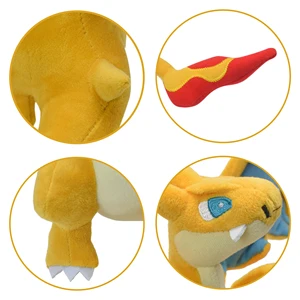 Mega Charizard y Puppe von Kinderplüsch, Evolution Pocket Monster, Drachengefüllter Spielzeuganime, weiches Tiergeschenk, 20 cm 8 Hauptwiederverkaufsabdeckung - №2