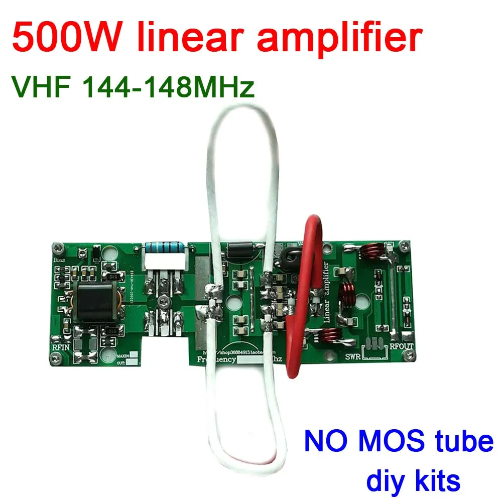 Imagem -02 - Amplificador Linear 500w Mrf300 Ldmos Kit Faça Você Mesmo no Tubo Mos para cw Ssb Ft8 Rtty Eme fm Ham Radio Amplificadores 144148mhz rf