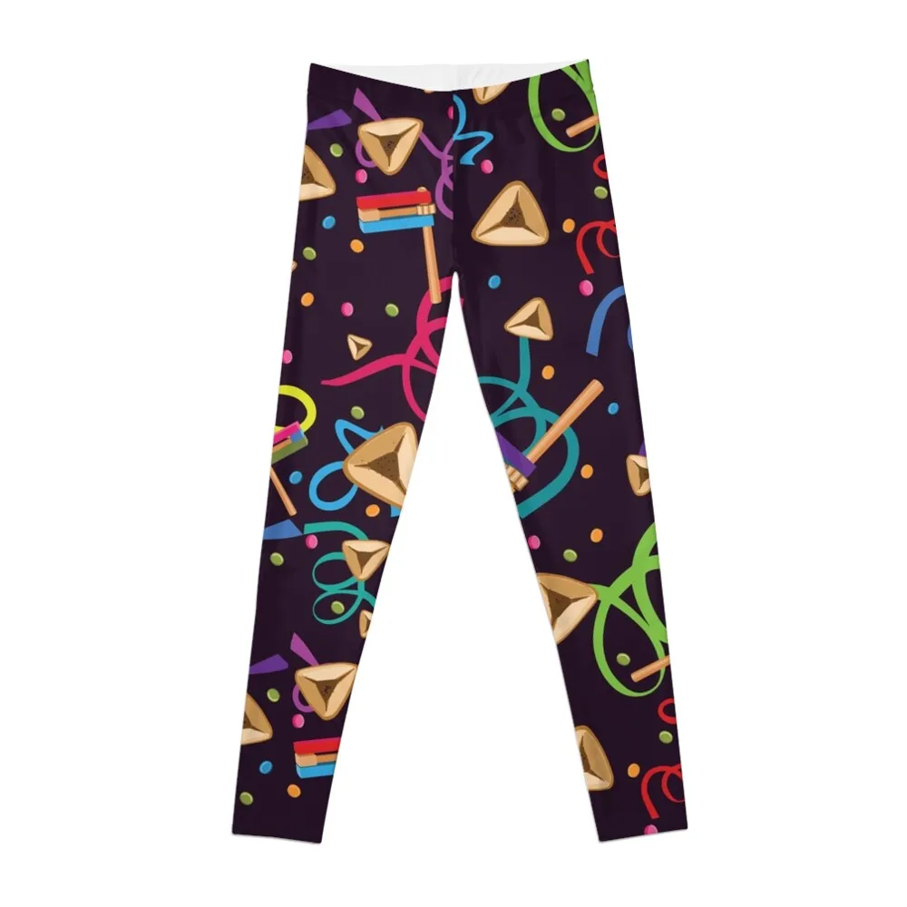 

Purim Decoration Leggings Sportswear woman gym flared Womens Leggings