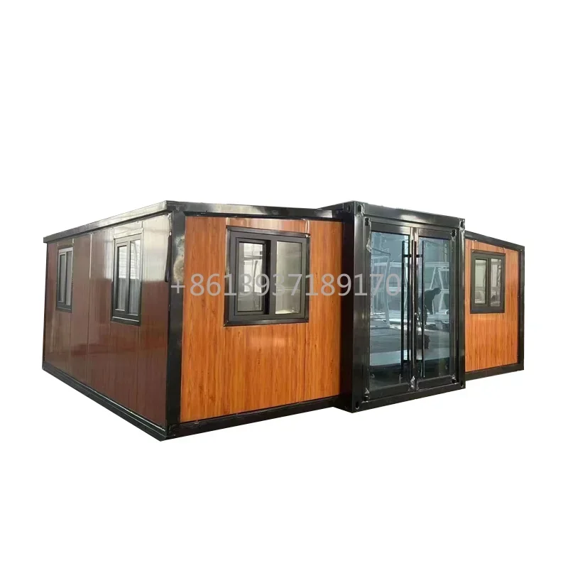 Expandable House Four Bedrooms Mobile Home Luxury 20 40ft Prefab Folding Container Homes 3 Bedroom Home for Sale Prefab Houses