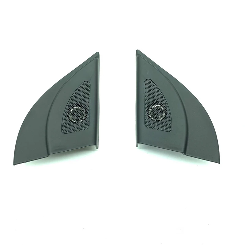 For Solaris 2011-2016 Car tweeter Audio Auto Black triangle head speakers tweeter trumpet speakers tweeter