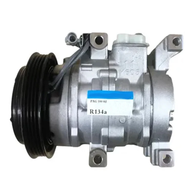 

11N6-90040 Компрессор кондиционера, совместимый с экскаватором Hyundai HL730-7 HL740-7, совместимый с корпусом 1221E, совместимый с Civic