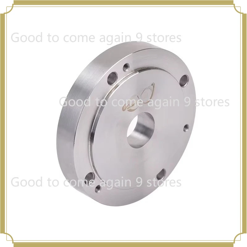 Flange for 125mm Spindle To K72 4-jaw Single-action Chuck for Wm210v Series  Lathe Installation Convert Tools