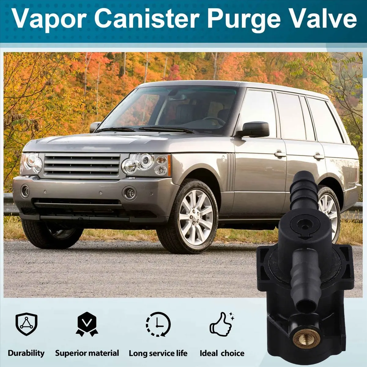 Super Sale MAP500100 Car Vapor Canister Purge Valve Tube Separate Solenoid Valve for Land Rover Range Rover Sport 2006-2009