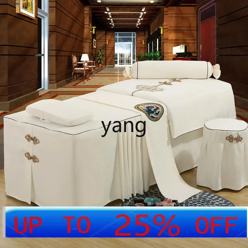 

Lmm beauty bedspread four-piece bed skirt cover custom with holes