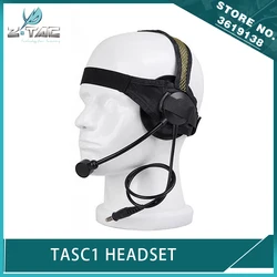 Z-Tactical Z-TAC Selex TASC1 Headset with Military Standard Plug Airsoft Tactical Headphones for zPeltor PTT