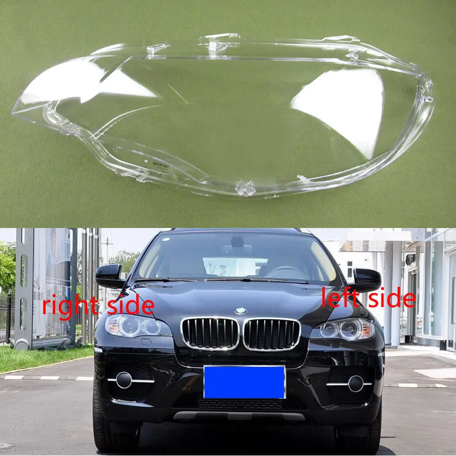 

For BMW X6 E71 2008 2009 2010 2011 2012 2013 2014 Headlights Cover Headlights Shell Transparent Cover Lampshade Headlamp Shell