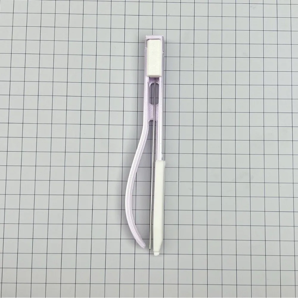 2in1 Press-Type Fuse Bead Pen Efficient Handheld Perler Bead Placement Pen Jam-Free Time-Saving Automatic Bead Dispenser