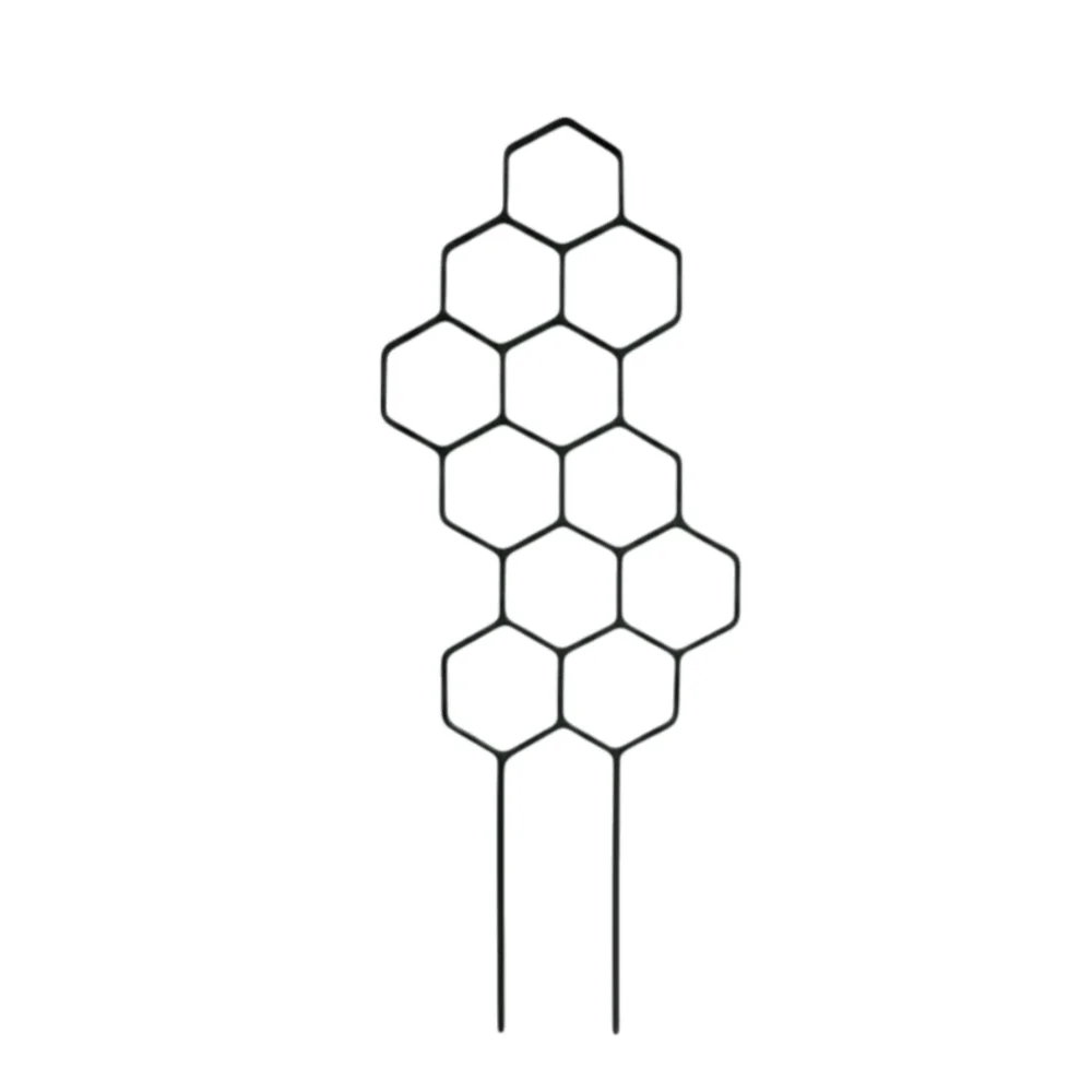 Honeycomb Design Plant Trellis Plastic Rustproof Garden Climbing Frame Support for Potted Vines Flowers Trellis Indoor Outdoor