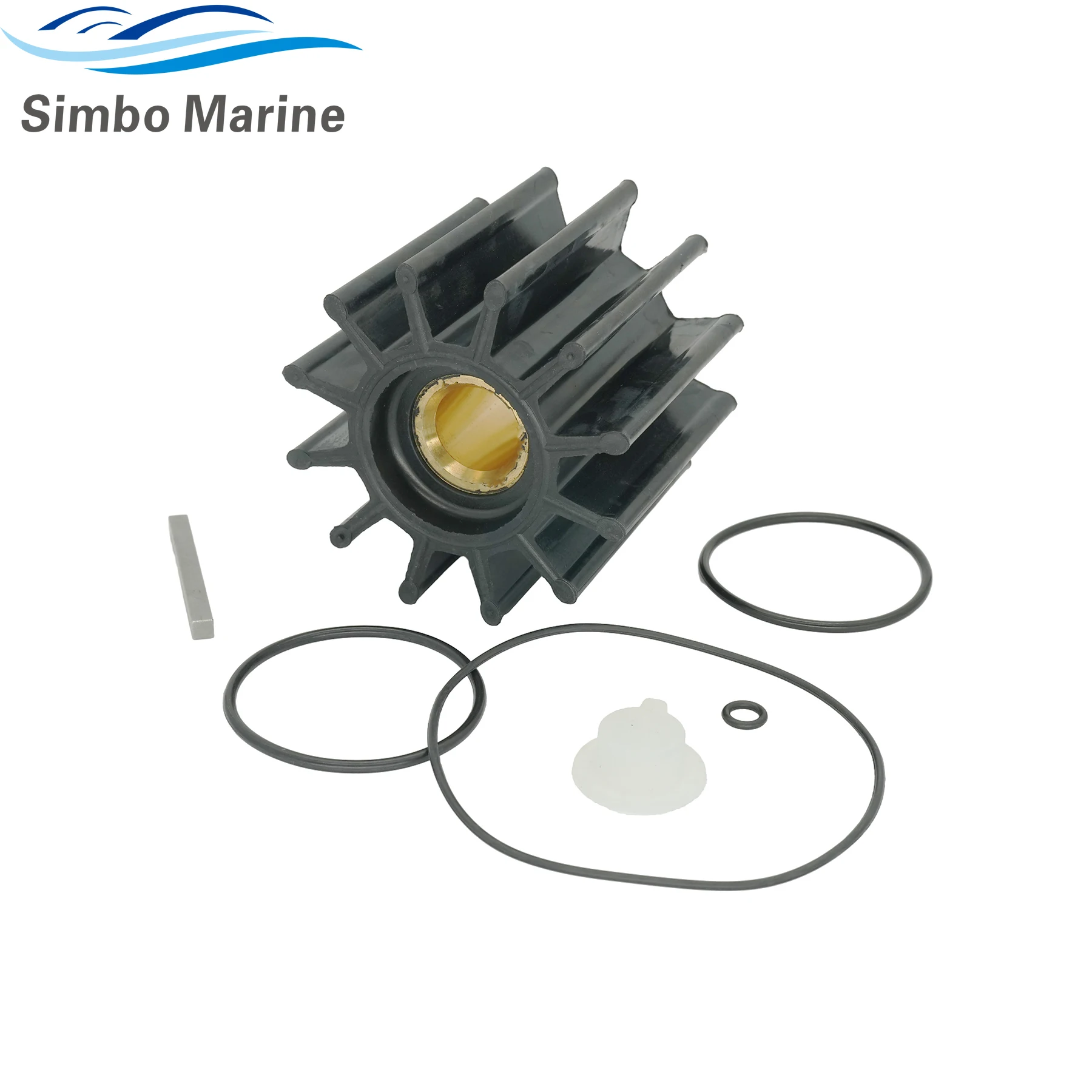 

Сервисный комплект для восстановления морского водяного насоса подходит для Sherwood 21592 Cummins 389-7337 John Deere RE49896