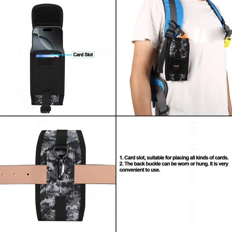 حافظة لهاتف موتورولا إيدج 60s برو 50 نيو التمويه الخصر حقيبة الهاتف الحقيبة ل موتو إيدج 60 فيوجن 50 الترا 40 نيو #3