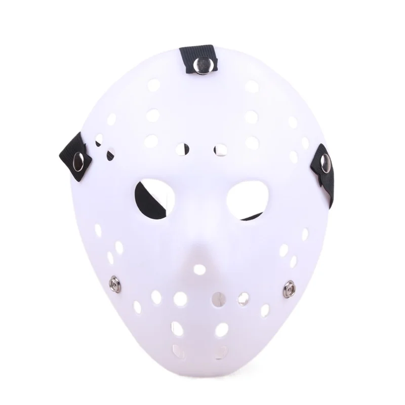 

Scary Holiday Funny Mask White Friday Jason Voorhees Freddy Hockey Festival Party Full Face Mask for Halloween Masks