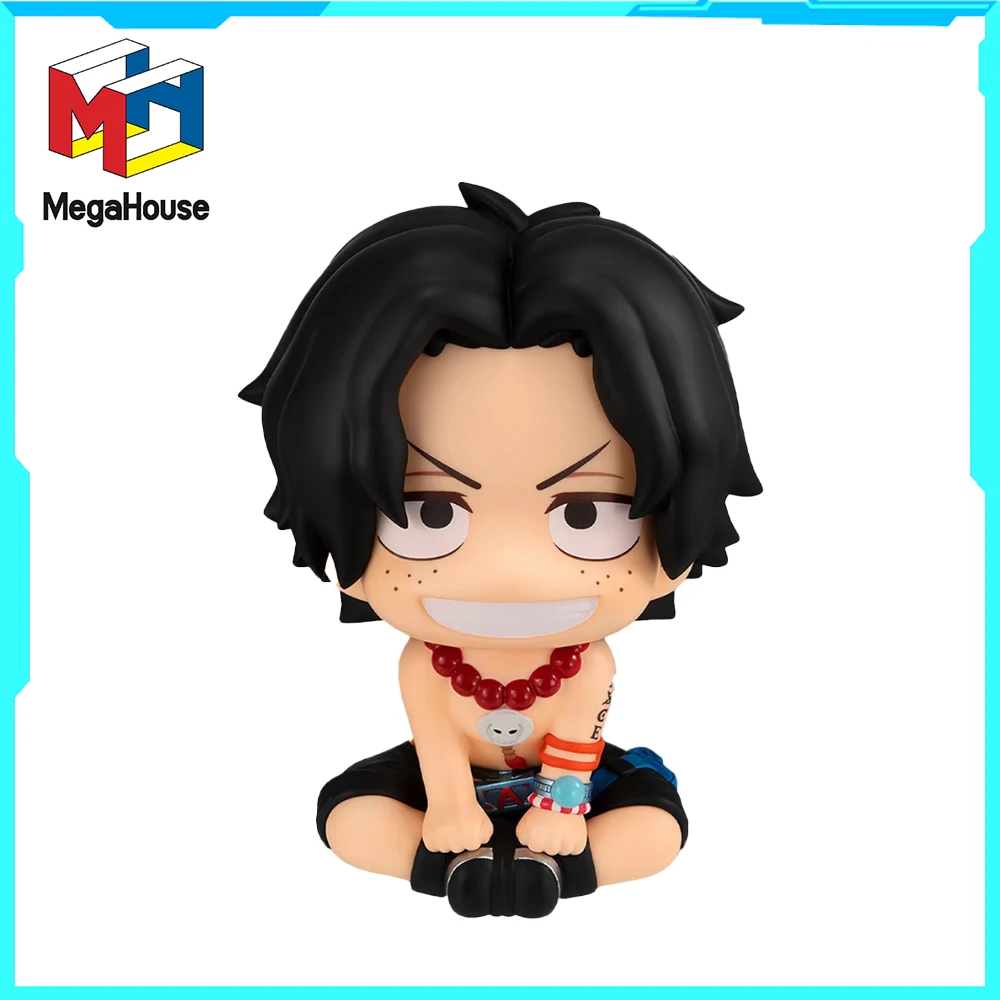 In Stock Original MegaHouse  One Piece - Portgas D. Ace Collection Series Model Cartoon Character Anime Figure Action Figure