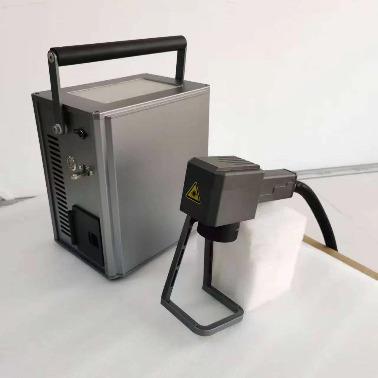 Mini Handheld Laser Marking Machine Laser Marker Engraver Etching Engraving for Metal,Plastic,Rubber,Leather 20W 30W
