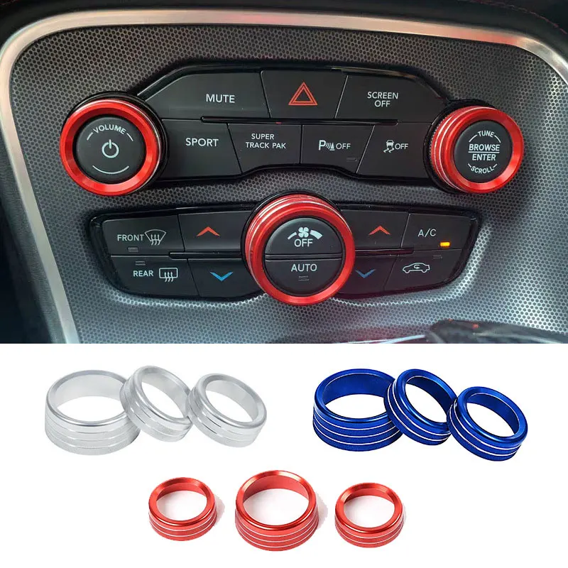 

Car One -Button Start Button Ignition Engine Stop Push Switch Button Decoration For Dodge Challenger SRT Hellcat 2015-2018 2019