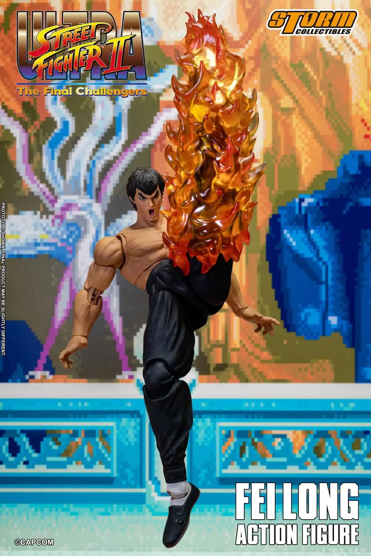 Original Storm Toys Ultra Street Fighter II The Final Challengers Fei Long Auf Lager Anime Figur Modell Spielzeug