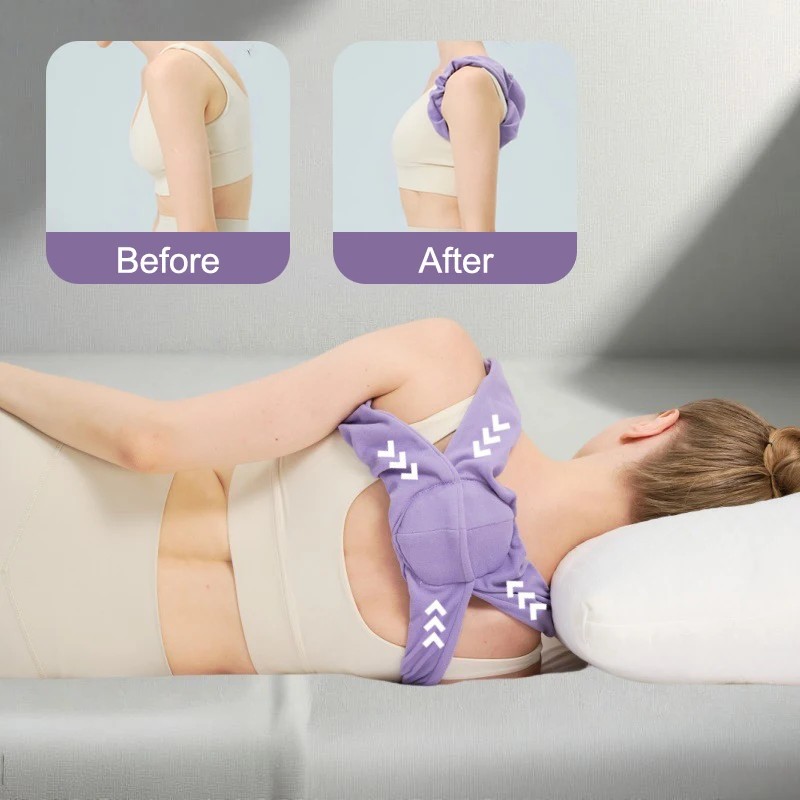 1Pc Clavicle Fracture Fixation Strap Back Support Appliance Clavicular Correction Scapula Brace For Home Office Daily Care Set