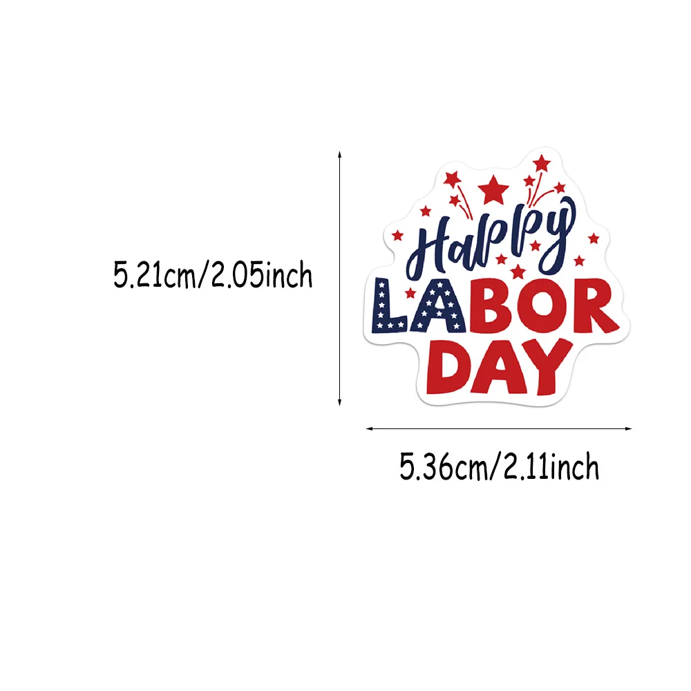 50PCS Fun Cartoon Labor Day Graffiti Stickers Notebook Water Bottle Luggage Notebook Phone Waterproof Decorative Stickers