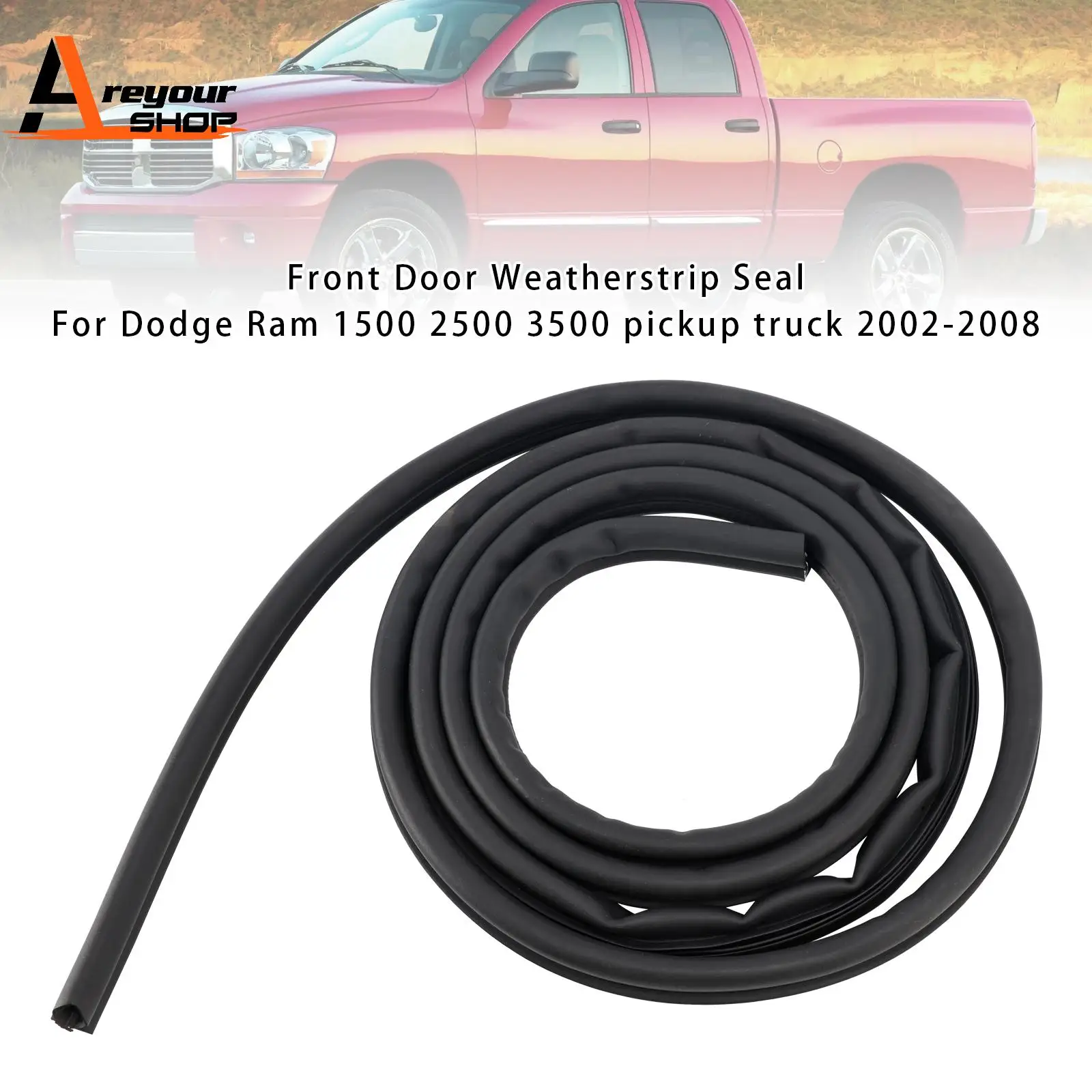 

Уплотнитель передней двери для пикапа Dodge Ram 1500 2500 3500 2002 2003 2004 2005 2006 2007 2008