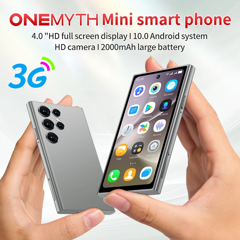 New Arrivals ONEMYTH S25 Pro Mini 3G Smartphone 4.0 Inch Full Screen Display 2000mAh 2GB RAM 16GB ROM Dual SIM With Play Store