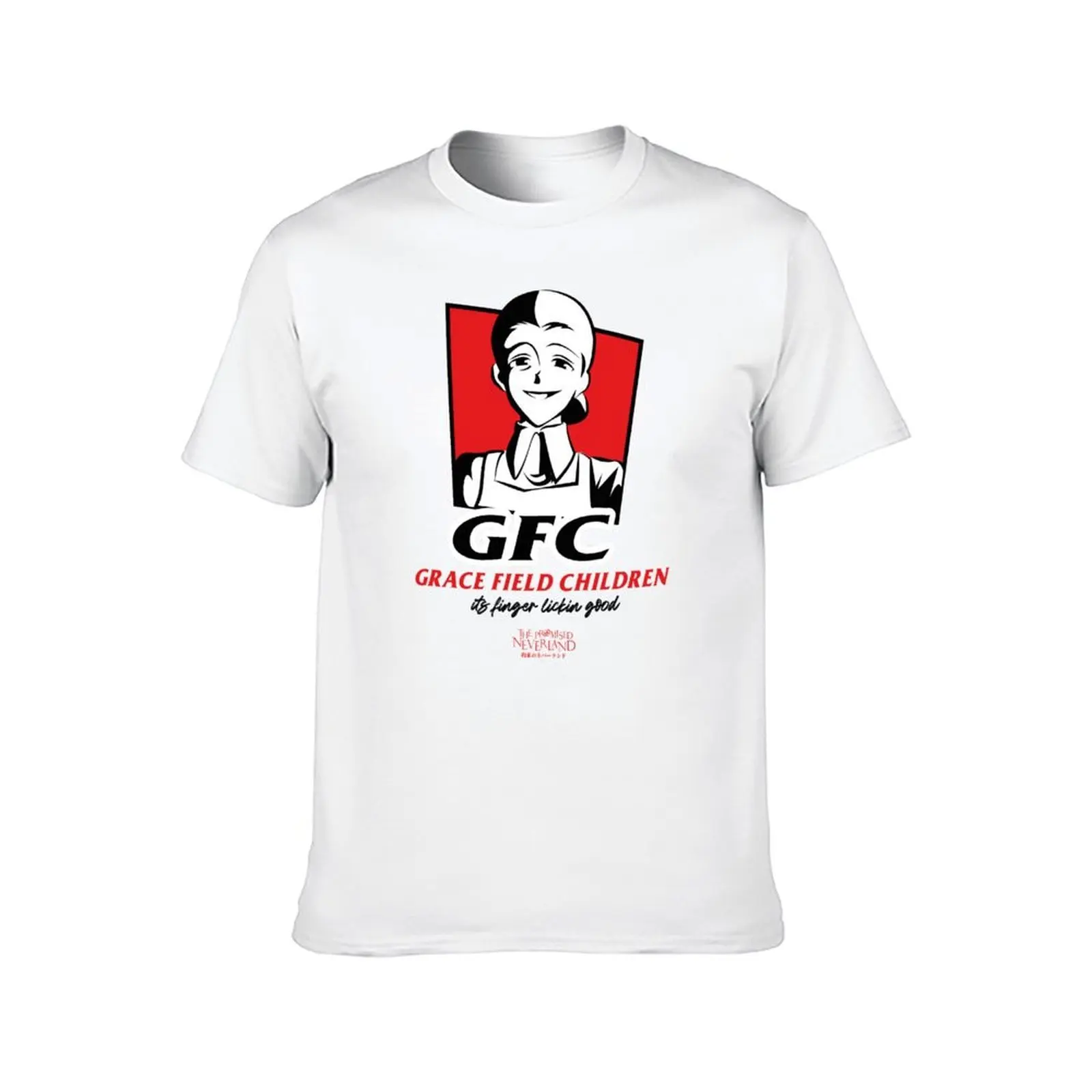 THE PROMISED NEVERLAND: GRACE FIELD CHILDREN T-Shirt man t shirts cotton t shirt men 100% cotton luxury brand T-Shirt
