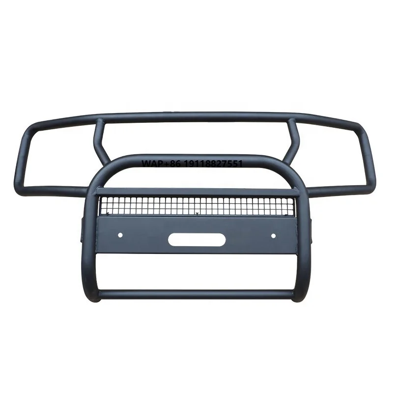 

Bumper Guard Bull Bar Winch Frame Black Exterior Accessories Compatible With Lands-Rovers Defender 2020 2021 2022 2023