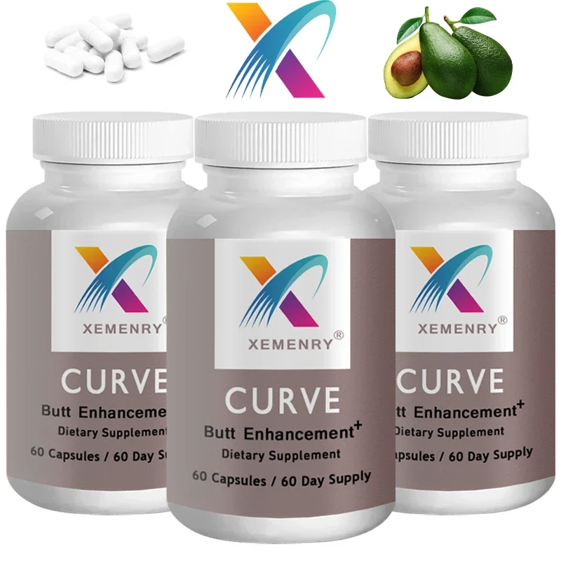 Buttock Improvement Capsules - Enhance Buttock Firmness 30/60/120 Capsules, Natural and Effective