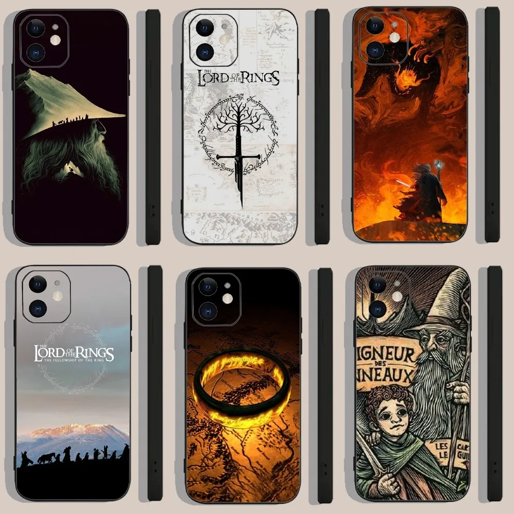 Movie The L-Lord R-Rings Phone Case For Iphone 15 11 13 14 Pro Max 7 8 Plus X Xr Xs Max Se2020 12mini Cover Case