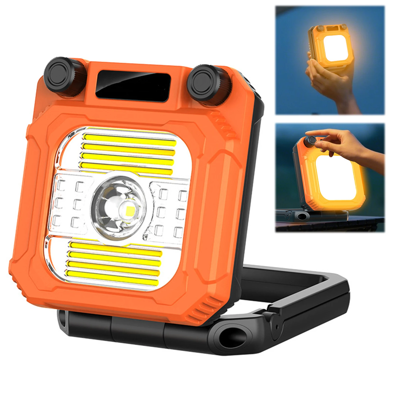 

Ручной фонарь-фонарик с LED-подсветкой, перезаряжаемый, миниатюрный, для кемпинга, для использования на открытом воздухе, аварийный светильник