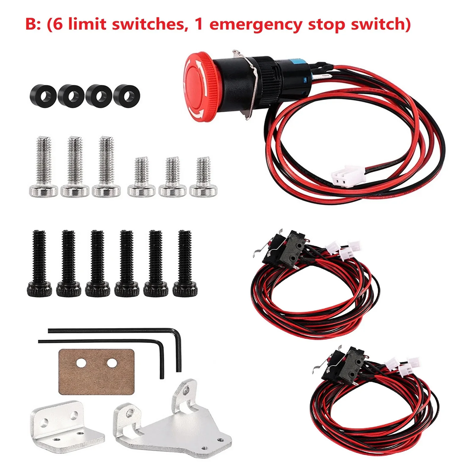 Secure Mounting with the Custom Made Size Mounting Hole CNC Engraving Machine Limit Switch Kit for 3018 PRO/3018 Max/3018 Plus