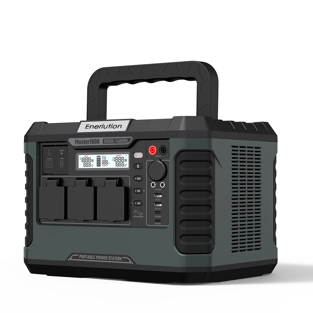 Long Lifespan 1000W 1800W 2200W Portable Power Station Built in 1013Wh 1799Wh 1944Wh Lithium Battery for Outdoor Camping
