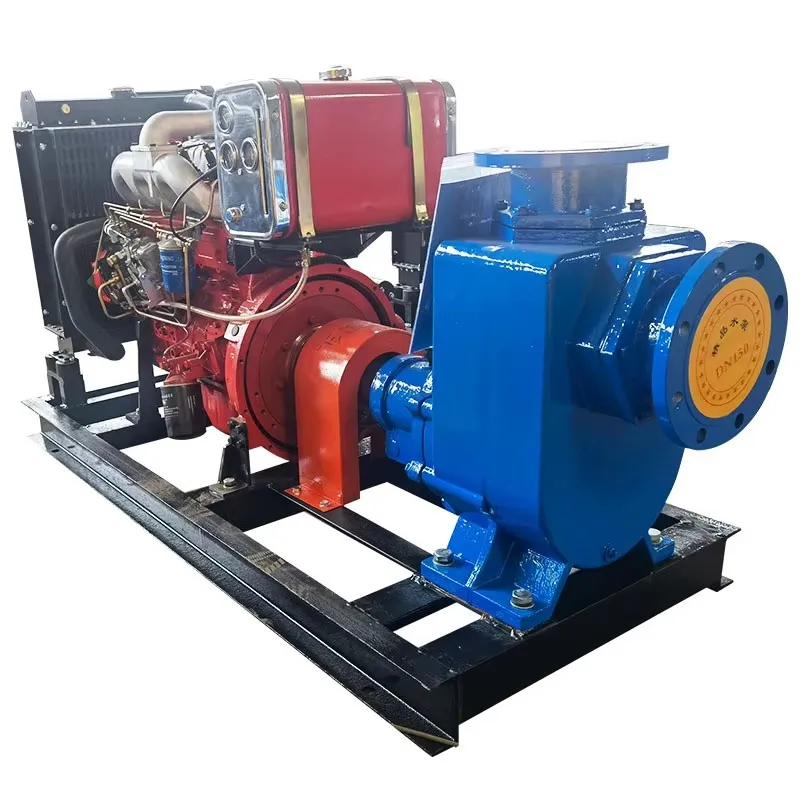 Agricultural irrigation Industrial drainage Diesel engine Water pump Self-priming sewage pump