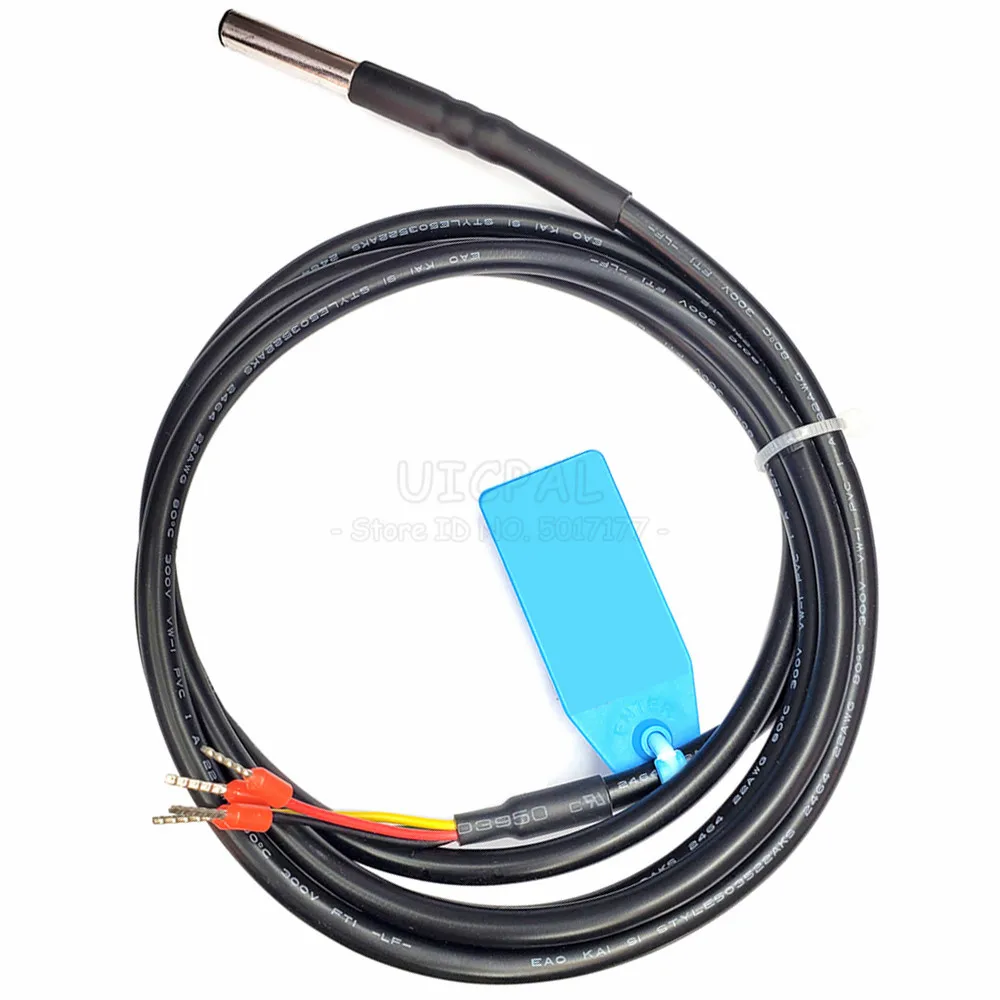 

SHT35 Temperature Humidity Sensor Probe Cable IP67 Waterproof 304 Stainless Digital Capacitance Sensors OEM Length I2C Output