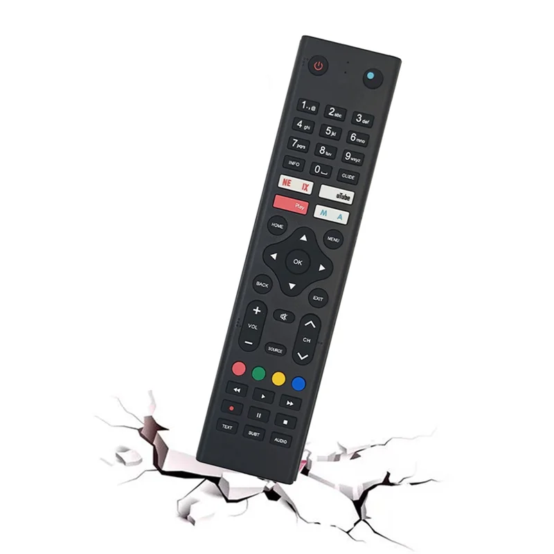 جهاز تحكم عن بعد بديل AA60 للتلفزيون الذكي JVC MOLA صوت مدعوم لجهاز التحكم عن بعد للتلفزيون المنزلي