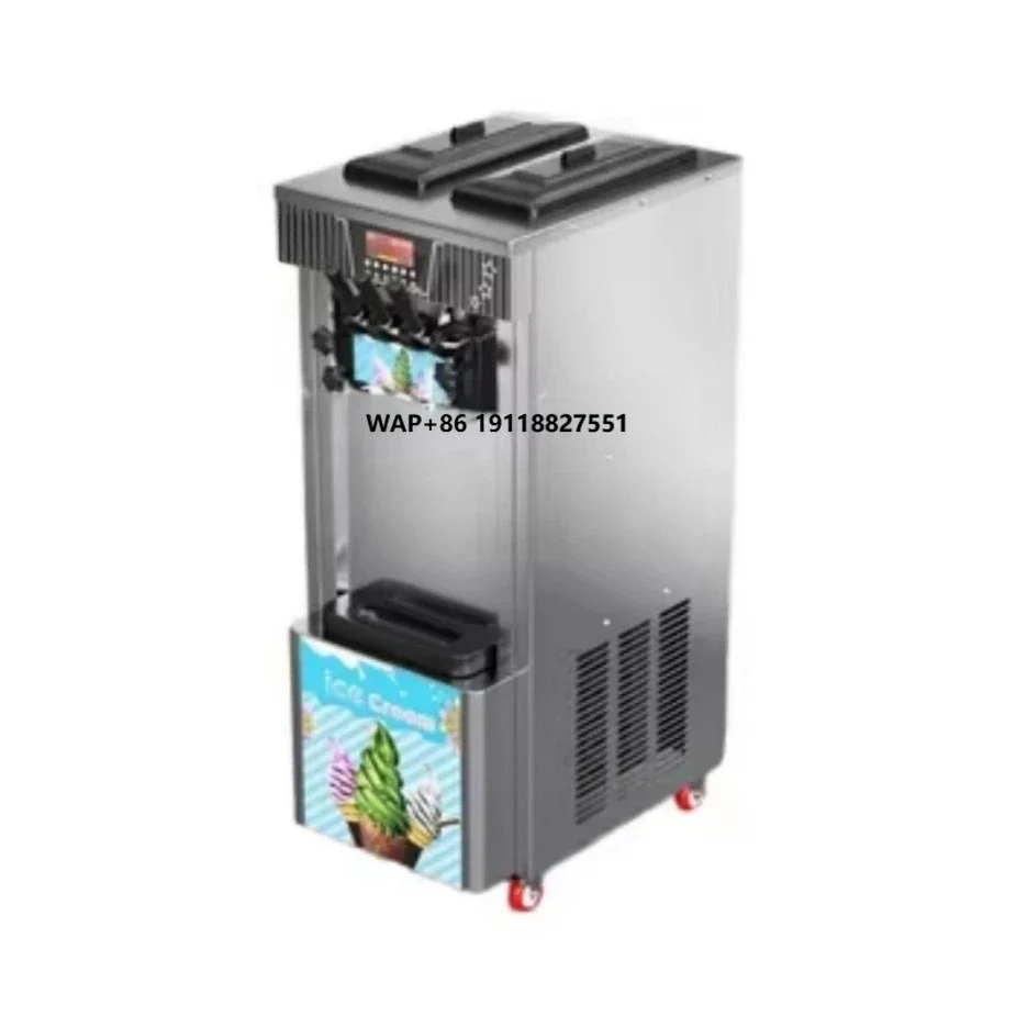 Spare Parts for Ice Cream Maker Machine-Stainless Steel Fruit & Milk Compatible Commercial Use