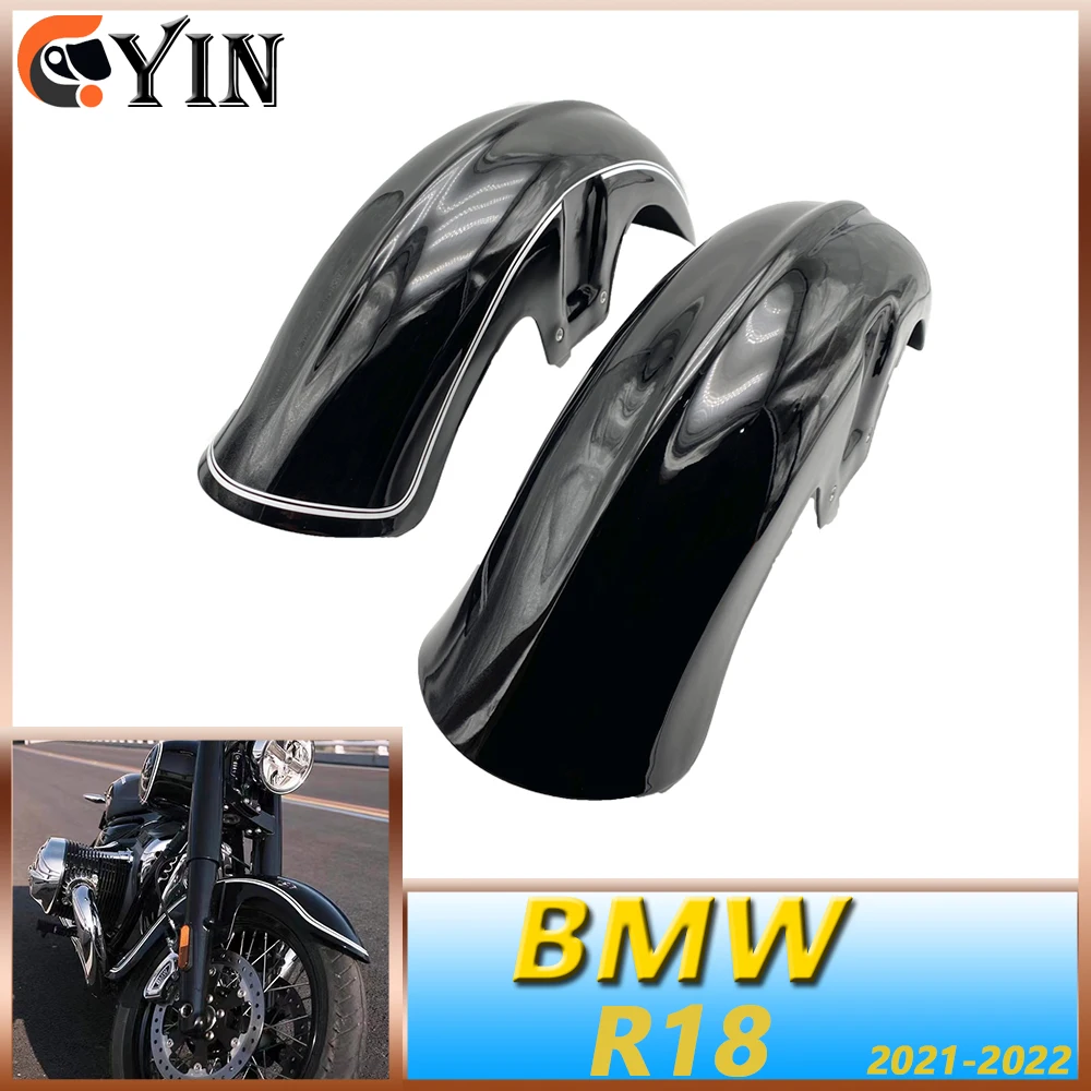 Motorcycle Front Wheel Fender Mudguard Splash Guard Front Mud Tile Modification Accessories For BMW R18 Classic R 18 2021 2022